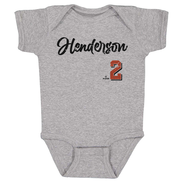 Gunnar Henderson Kids Baby Onesie | 500 LEVEL
