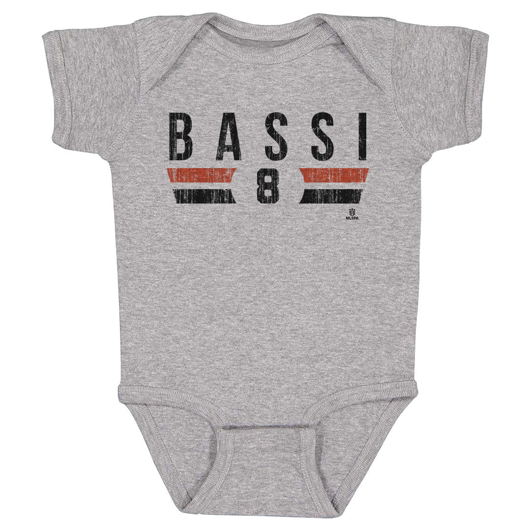 Amine Bassi Kids Baby Onesie | 500 LEVEL
