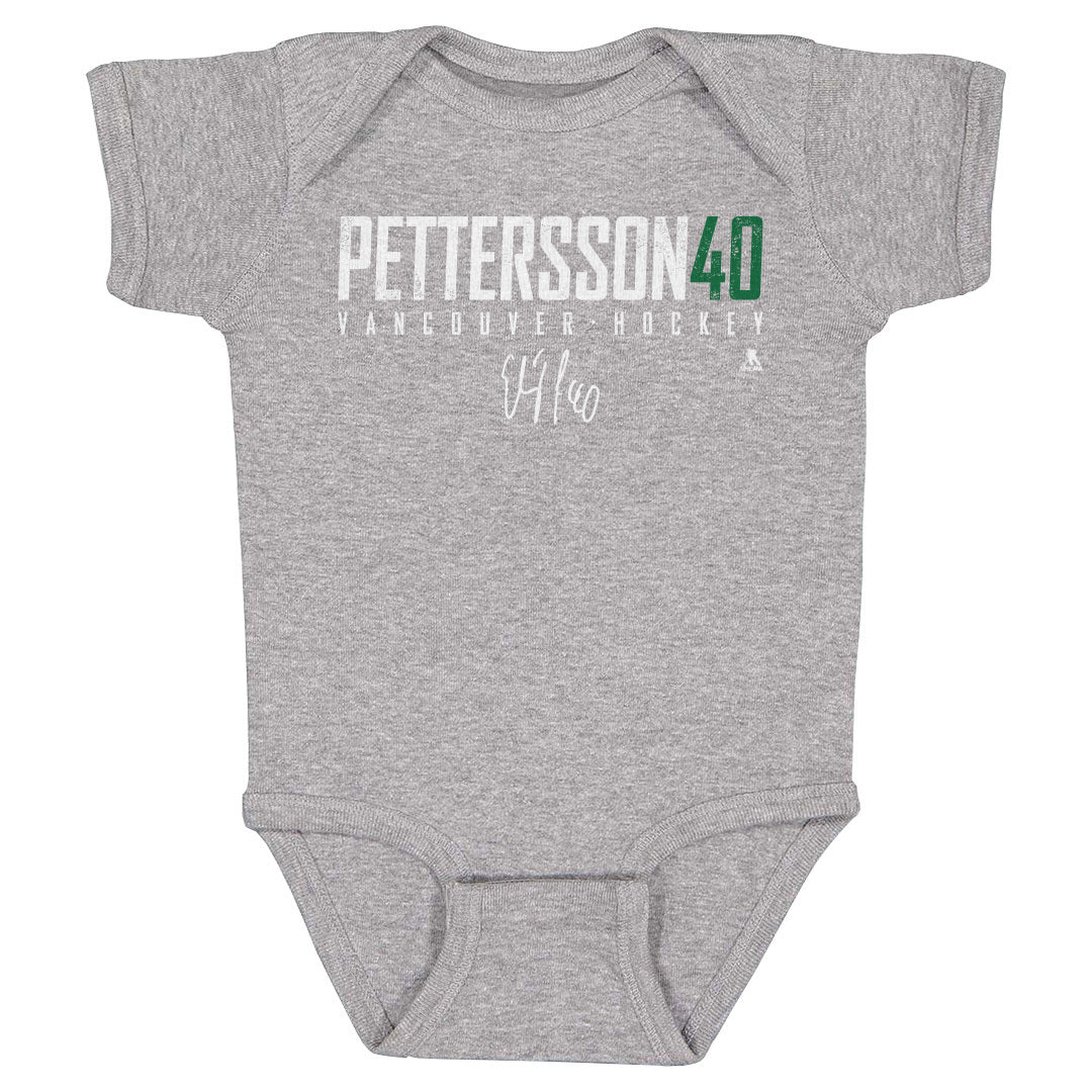 Elias Pettersson Kids Baby Onesie | 500 LEVEL