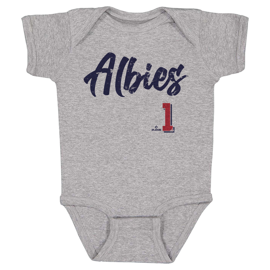 Ozzie Albies Kids Baby Onesie | 500 LEVEL