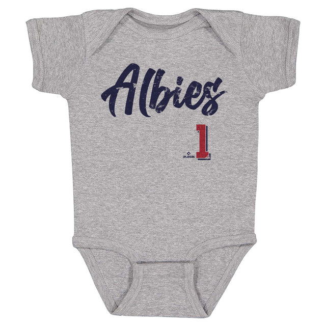 Ozzie Albies Kids Baby Onesie | 500 LEVEL