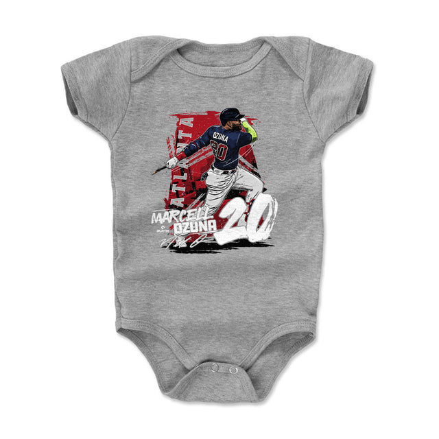 Marcell Ozuna Kids Baby Onesie | 500 LEVEL
