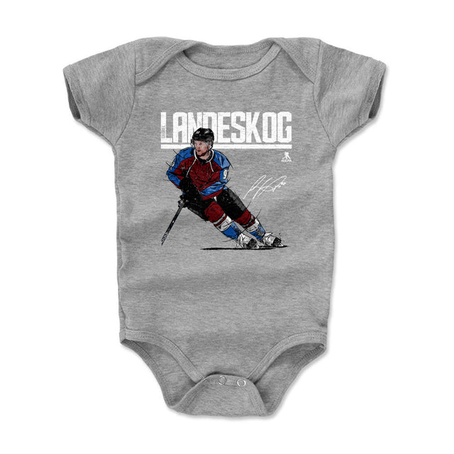 Gabriel Landeskog Kids Baby Onesie | 500 LEVEL