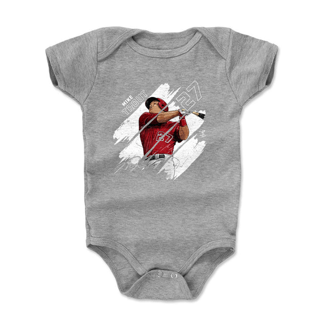 Mike Trout Kids Baby Onesie | 500 LEVEL