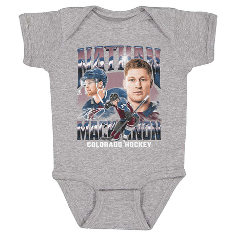 Nathan MacKinnon Kids Baby Onesie | 500 LEVEL
