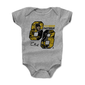 David Pastrnak Kids Baby Onesie | 500 LEVEL