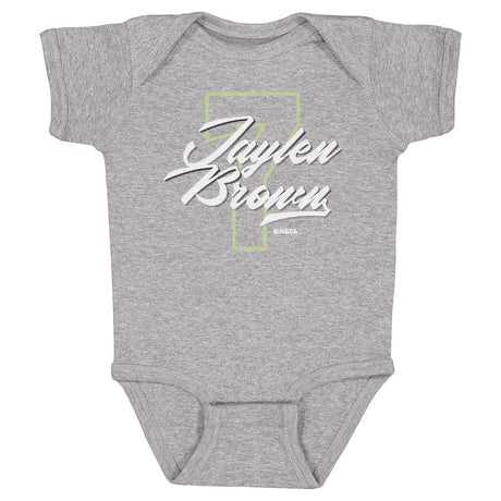 Jaylen Brown Kids Baby Onesie | 500 LEVEL