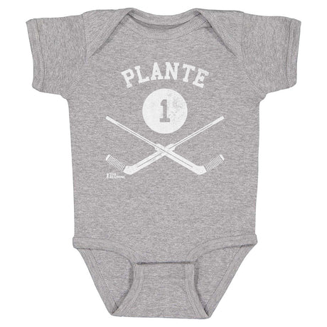 Jacques Plante Kids Baby Onesie | 500 LEVEL