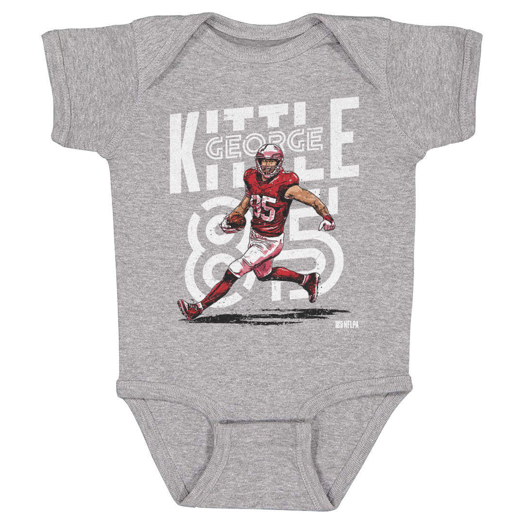 George Kittle Kids Baby Onesie | 500 LEVEL