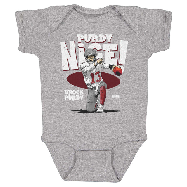Brock Purdy Kids Baby Onesie | 500 LEVEL