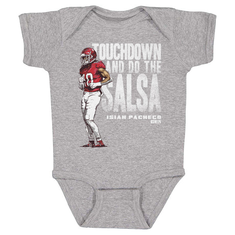 Isiah Pacheco Kids Baby Onesie | 500 LEVEL