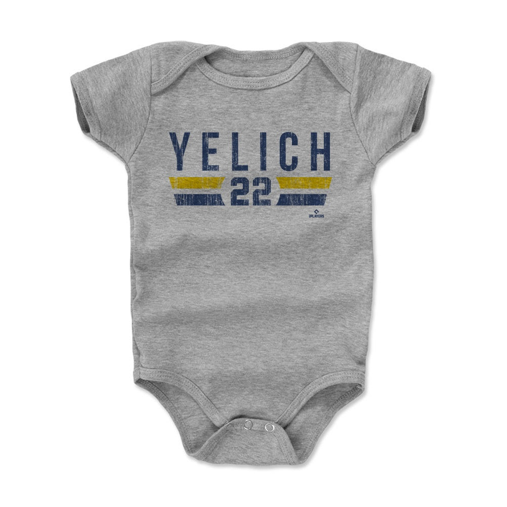 Christian Yelich Kids Baby Onesie | 500 LEVEL
