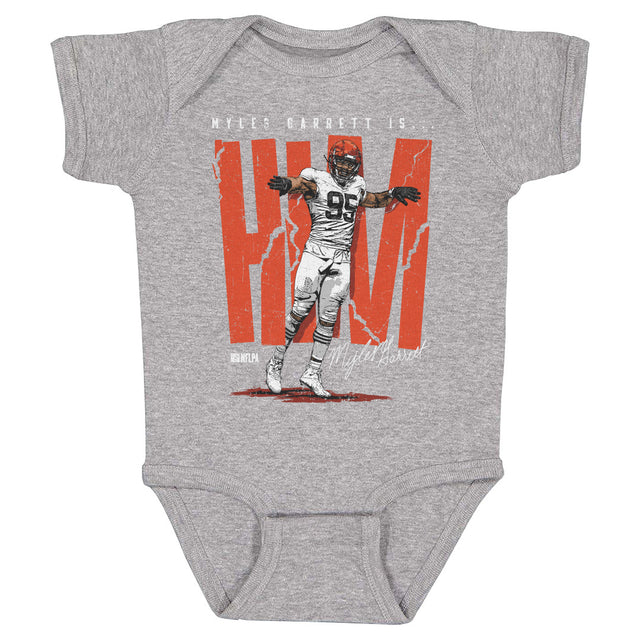 Myles Garrett Kids Baby Onesie | 500 LEVEL