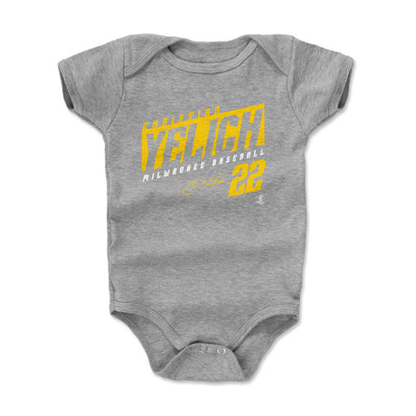 Christian Yelich Kids Baby Onesie | 500 LEVEL