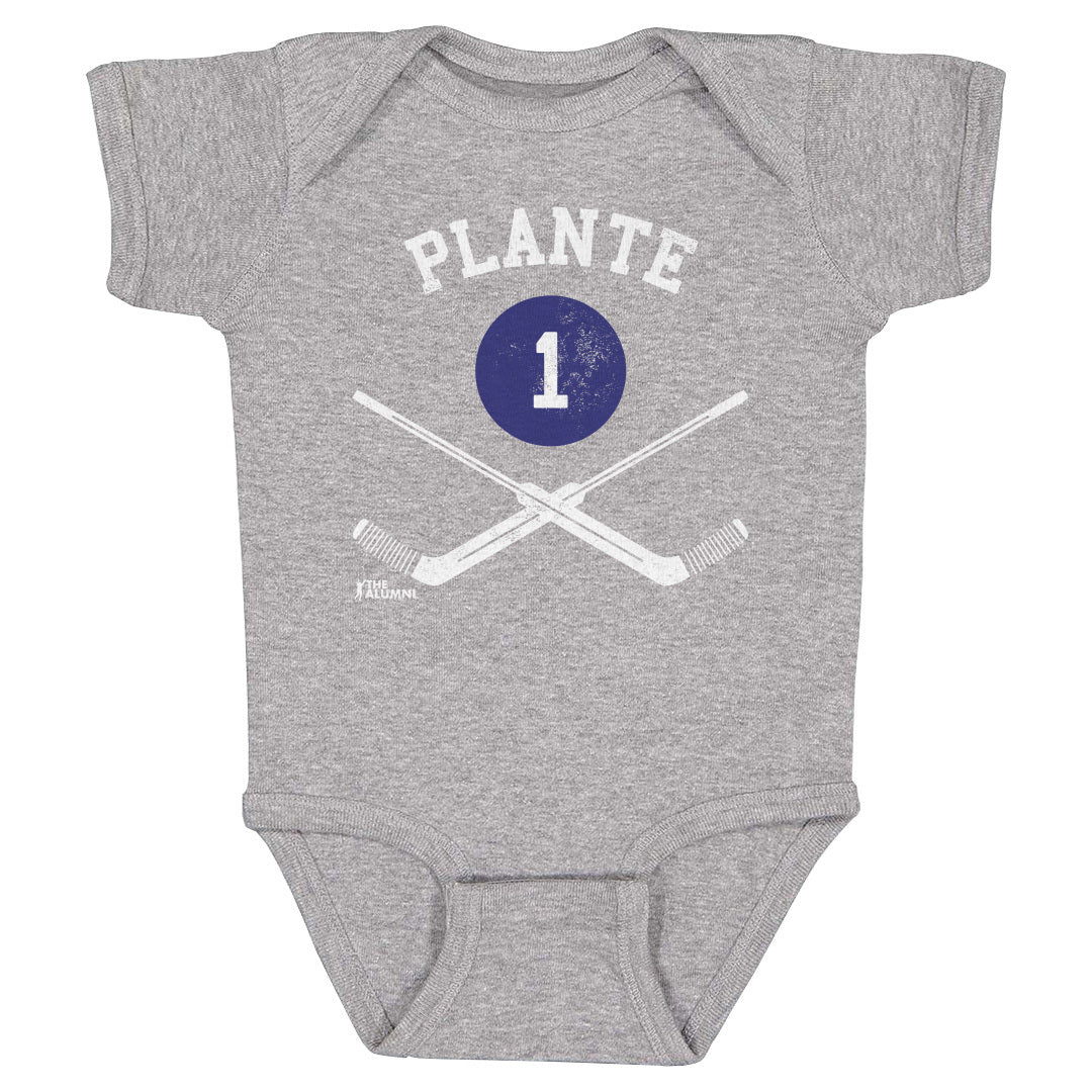 Jacques Plante Kids Baby Onesie | 500 LEVEL