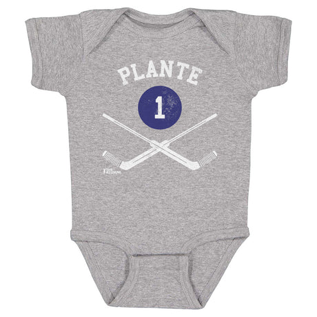 Jacques Plante Kids Baby Onesie | 500 LEVEL