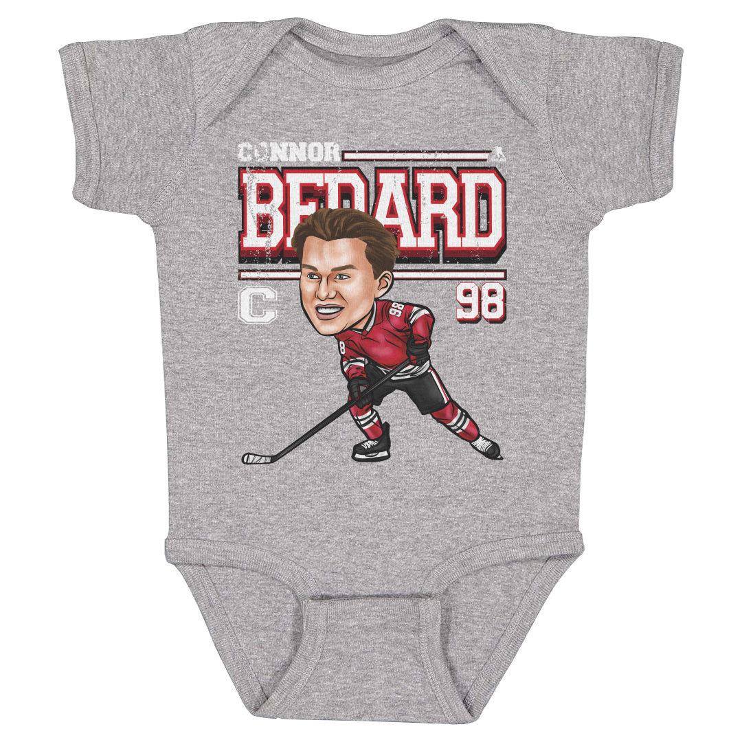Connor Bedard Kids Baby Onesie | 500 LEVEL