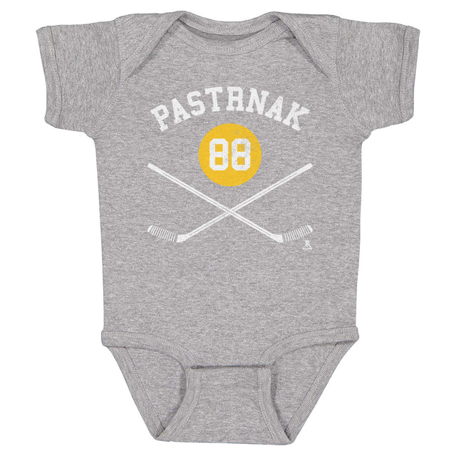 David Pastrnak Kids Baby Onesie | 500 LEVEL