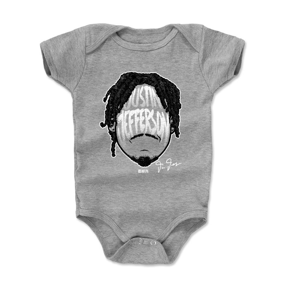 Justin Jefferson Kids Baby Onesie | 500 LEVEL