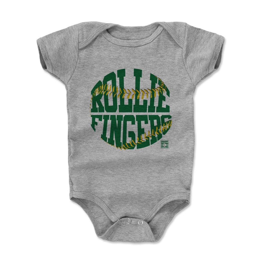 Rollie Fingers Kids Baby Onesie | 500 LEVEL