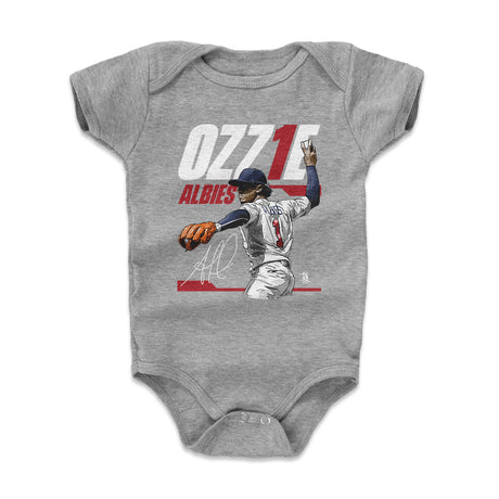 Ozzie Albies Kids Baby Onesie | 500 LEVEL