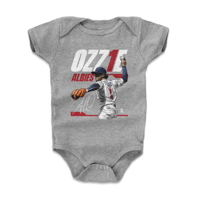 Ozzie Albies Kids Baby Onesie | 500 LEVEL