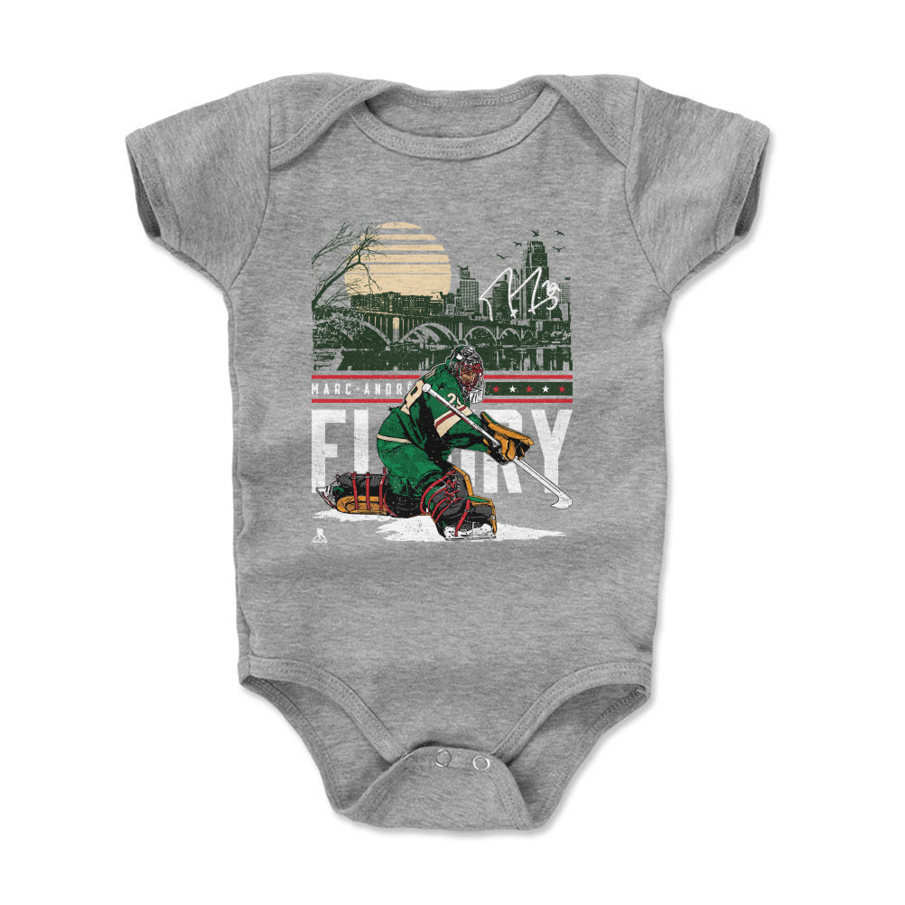 Green Minnesota Wild Marc-Andre Fleury Newborn & Infant Bodysuit - Minnesota  Store