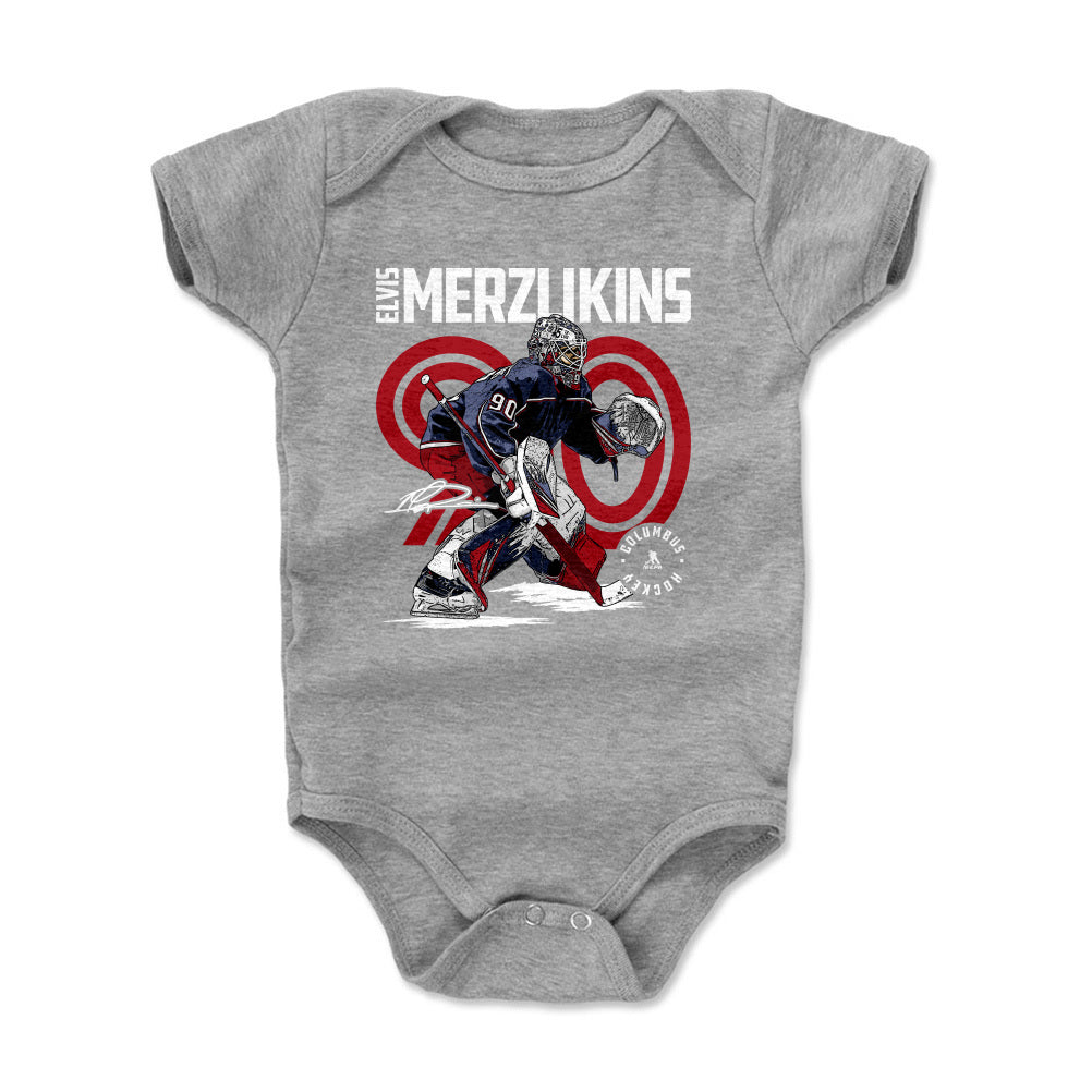 Elvis Merzlikins Kids Baby Onesie | 500 LEVEL