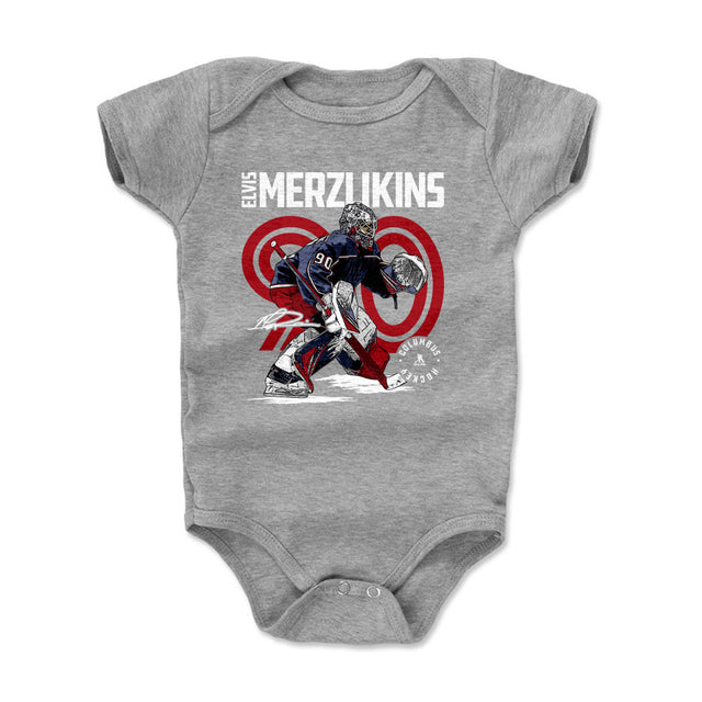 Elvis Merzlikins Kids Baby Onesie | 500 LEVEL