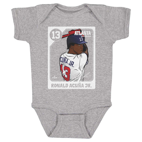 Ronald Acuna Jr. Kids Baby Onesie | 500 LEVEL