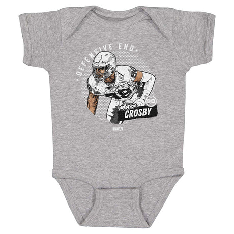 Maxx Crosby Kids Baby Onesie | 500 LEVEL