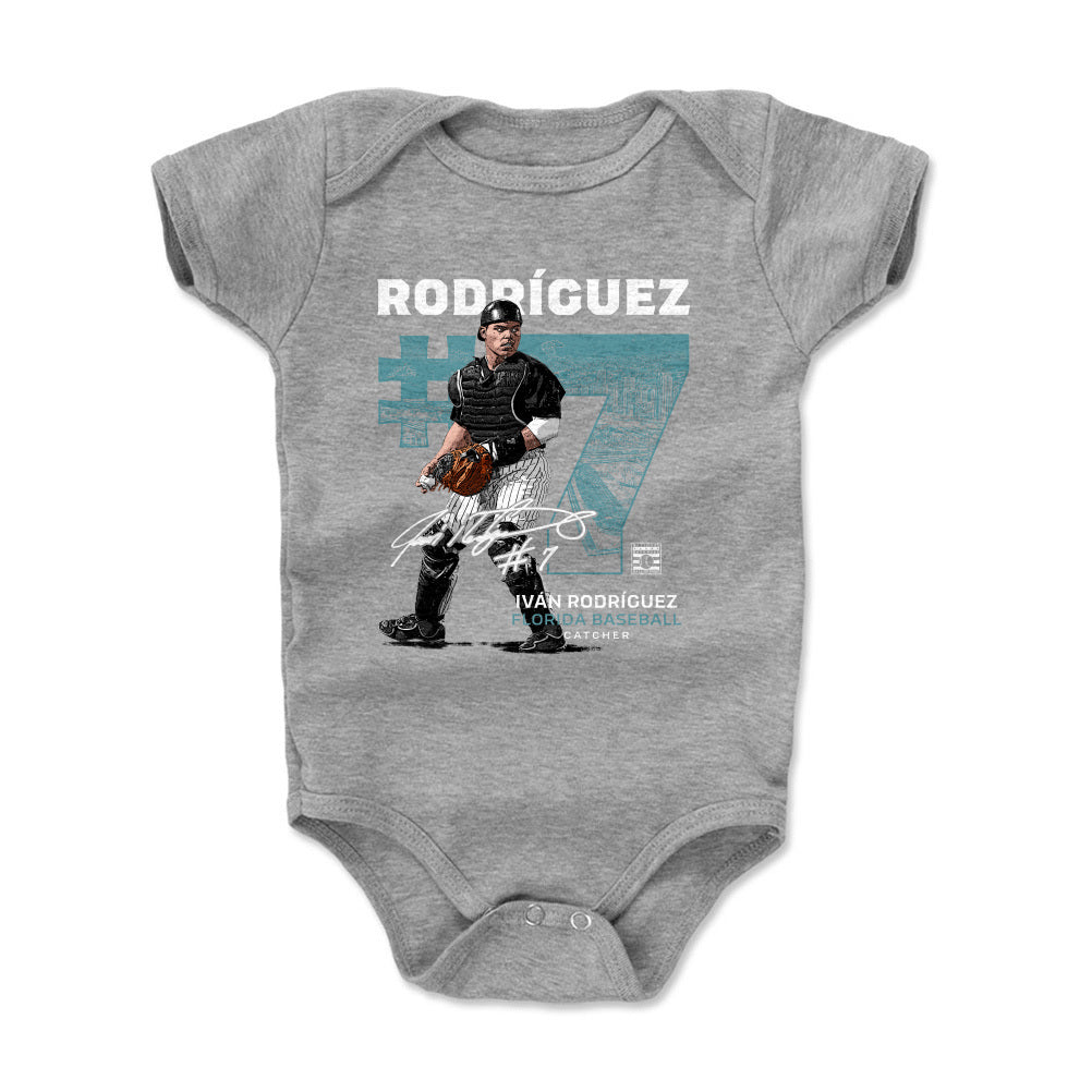 Ivan Rodriguez Kids Baby Onesie | 500 LEVEL