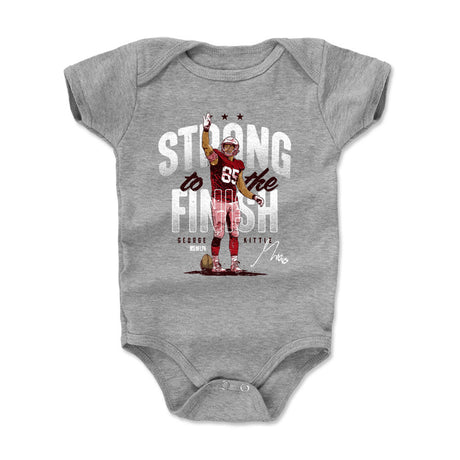 George Kittle Kids Baby Onesie | 500 LEVEL