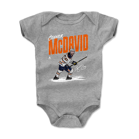 Connor McDavid Kids Baby Onesie | 500 LEVEL