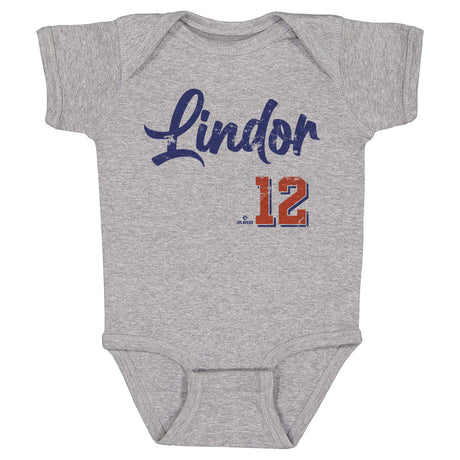 Francisco Lindor Kids Baby Onesie | 500 LEVEL