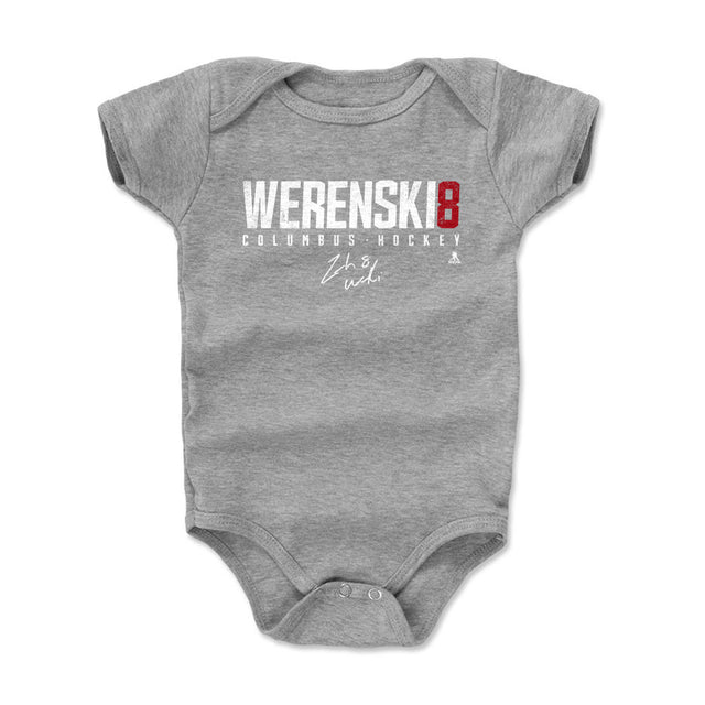 Zach Werenski Kids Baby Onesie | 500 LEVEL