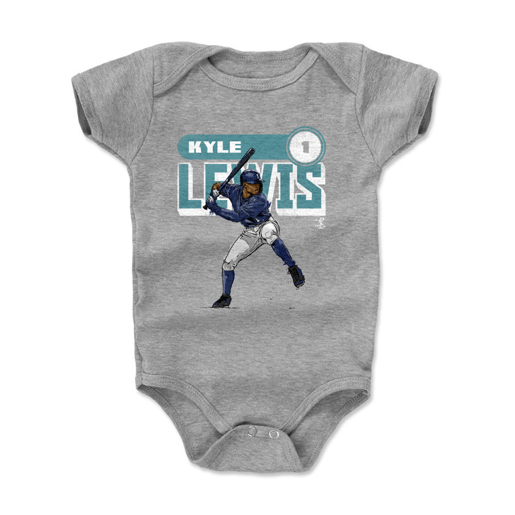 Kyle Lewis Kids Baby Onesie | 500 LEVEL