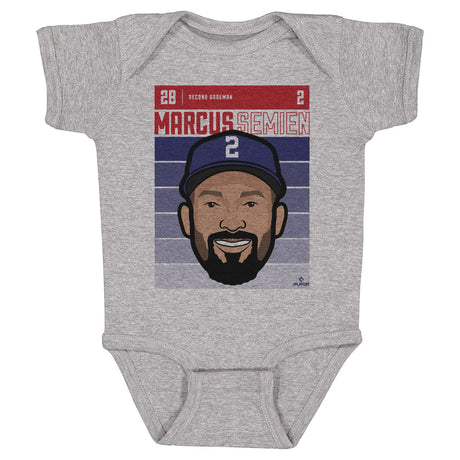 Marcus Semien Kids Baby Onesie | 500 LEVEL