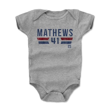 Eddie Mathews Kids Baby Onesie | 500 LEVEL