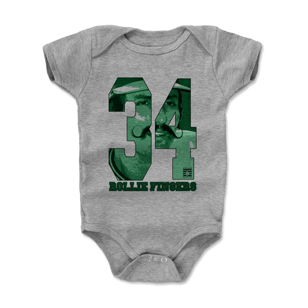 Rollie Fingers Kids Baby Onesie | 500 LEVEL
