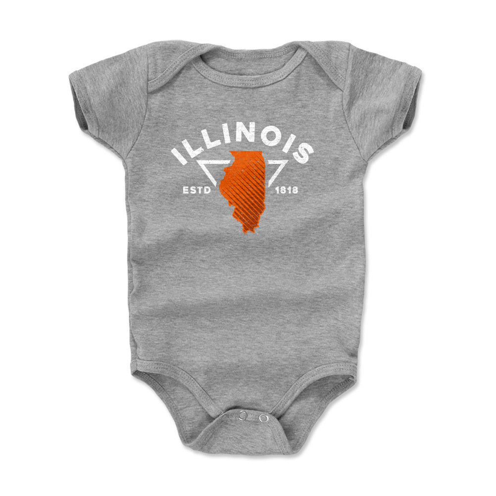Illinois Kids Baby Onesie | 500 LEVEL