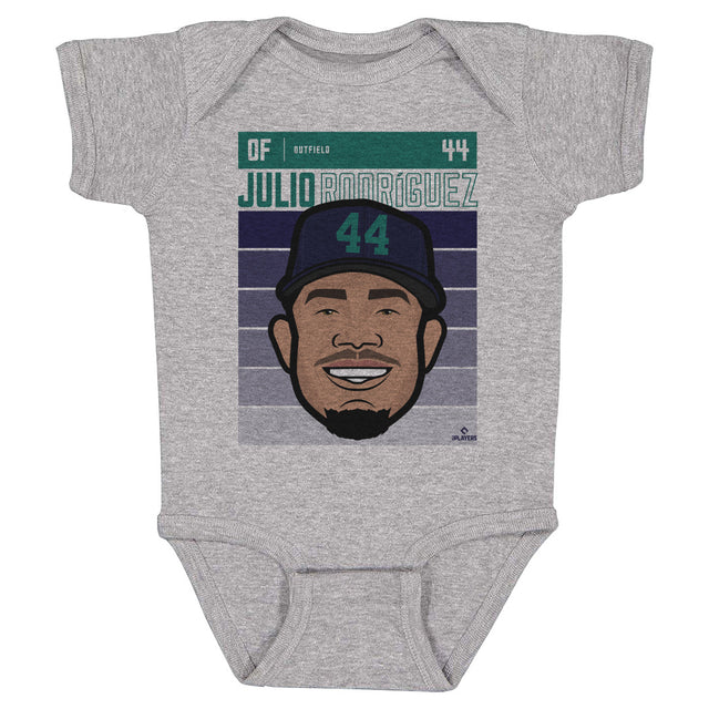 Julio Rodriguez Kids Baby Onesie | 500 LEVEL