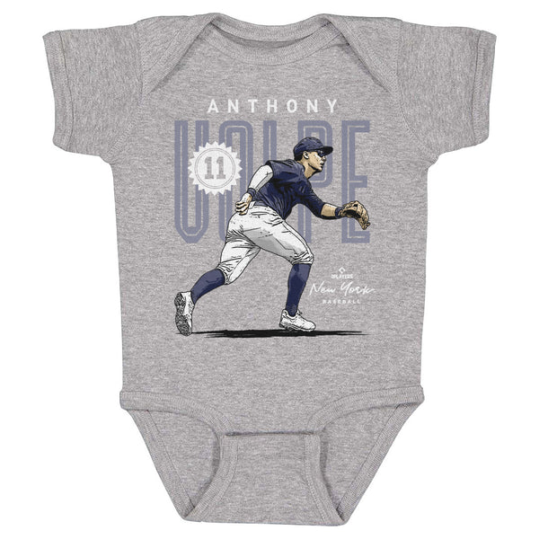 Anthony Volpe Baby Clothes New York Baseball Kids Baby Onesie