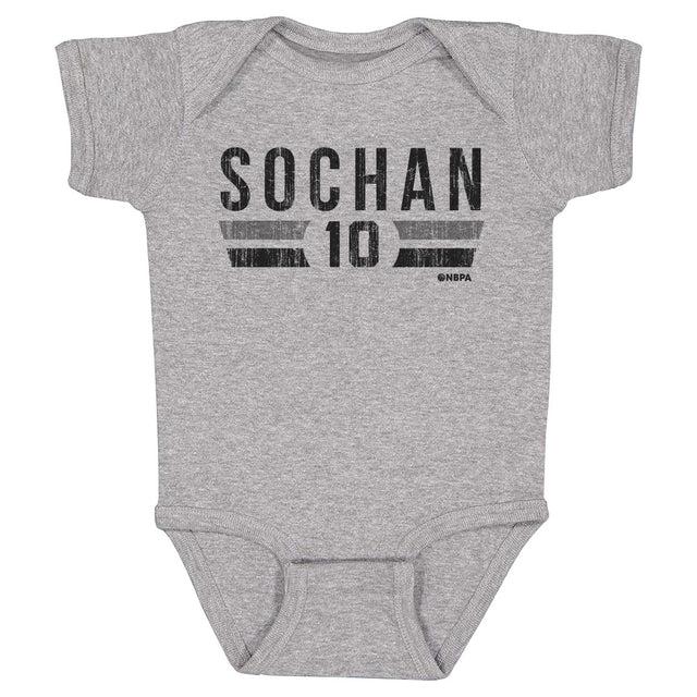 Jeremy Sochan Kids Baby Onesie | 500 LEVEL