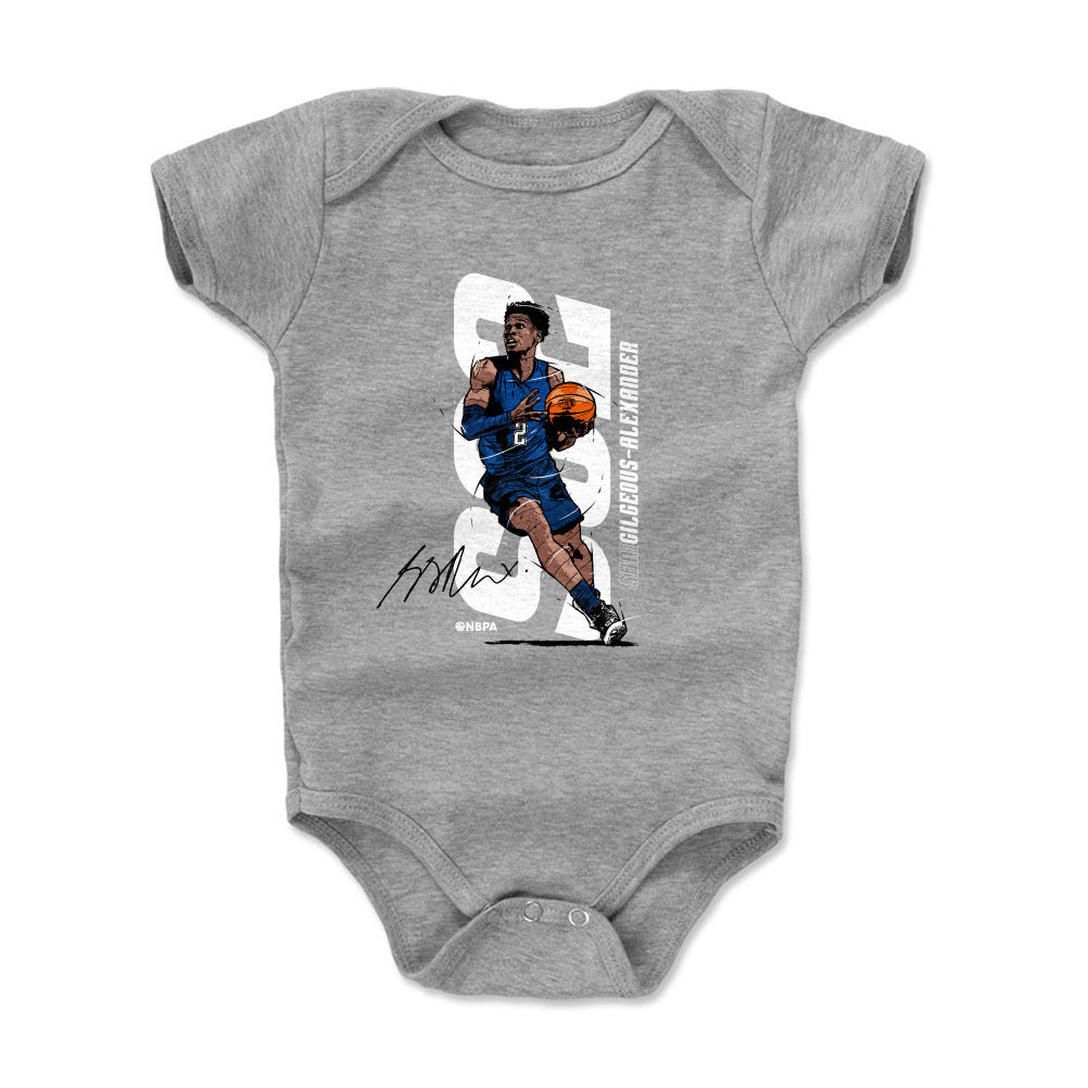Shai Gilgeous-Alexander Kids Baby Onesie | 500 LEVEL