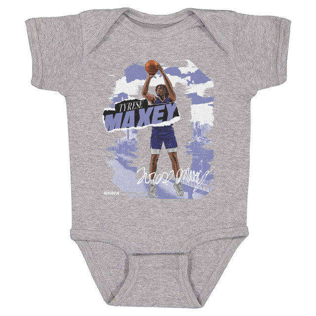 Tyrese Maxey Kids Baby Onesie | 500 LEVEL