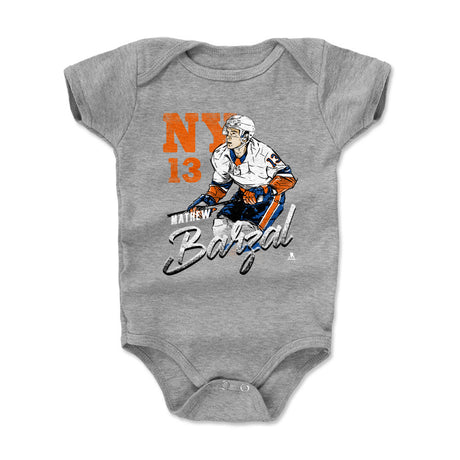 Mathew Barzal Kids Baby Onesie | 500 LEVEL
