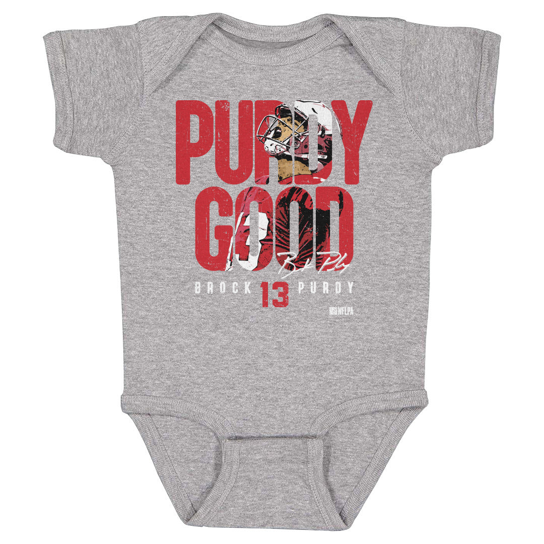 Brock Purdy Kids Baby Onesie | 500 LEVEL