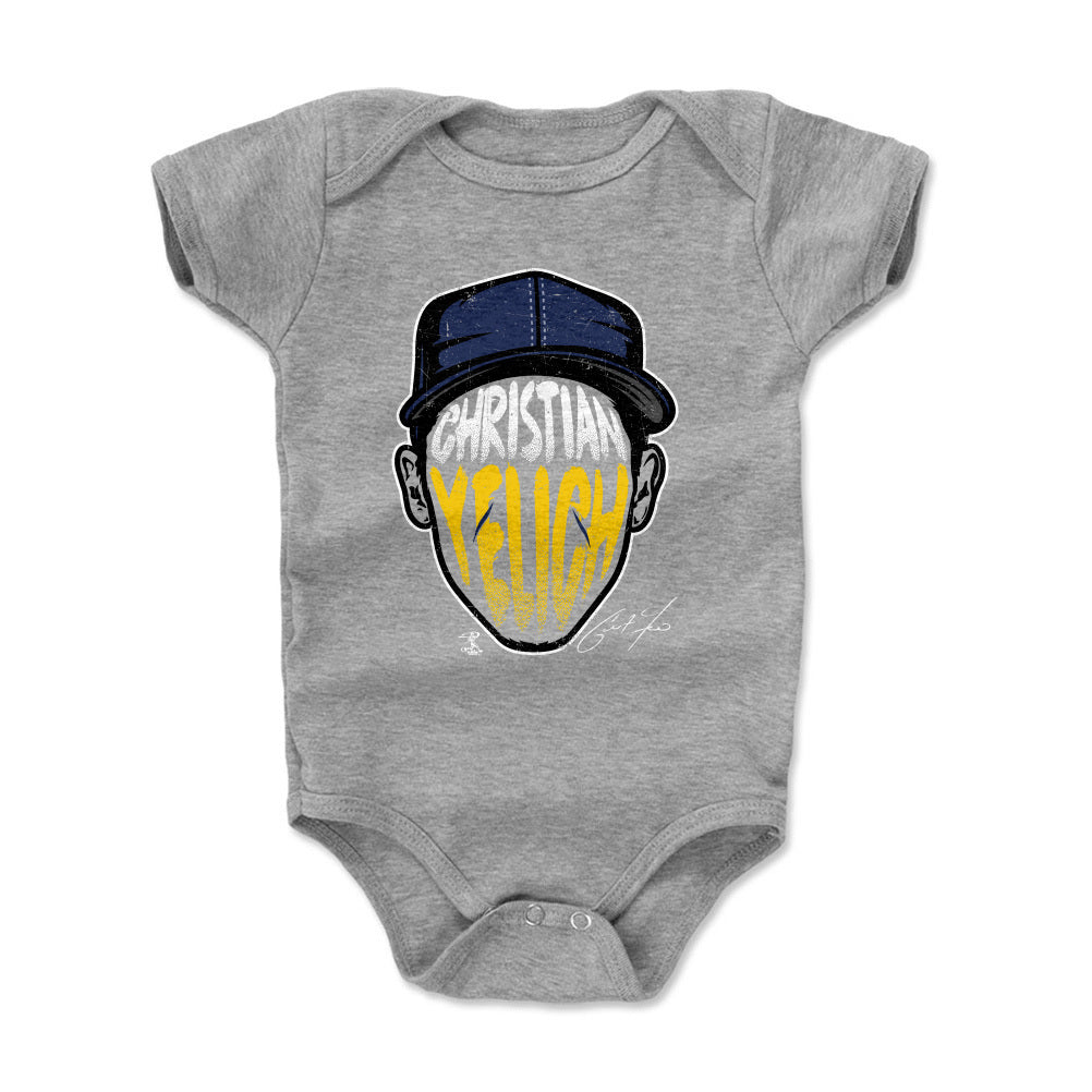 Christian Yelich Kids Baby Onesie | 500 LEVEL