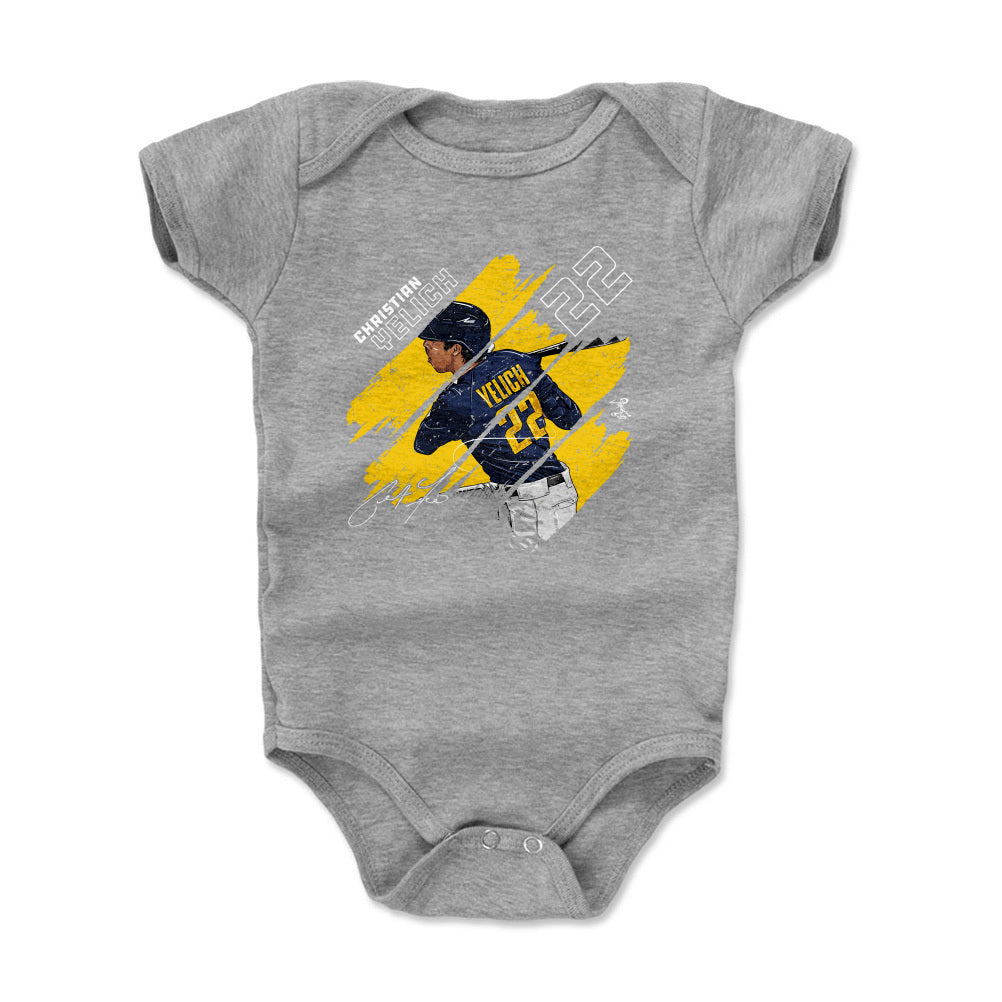 Christian Yelich Kids Baby Onesie | 500 LEVEL